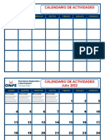 Calendario Capacitación