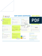 Calendari Anual Curs 11-12