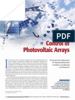 Control of Photovoltaic Arrays Dynamical Reconfiguration For Fighting Mismatched Conditions and Meeting Load Requests