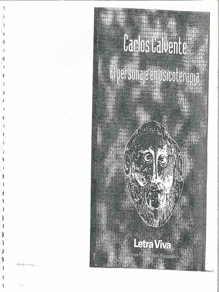 El Personaje en Psicoterapia Calvente | PDF