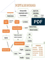 Mapa Conceptual de Sociologia