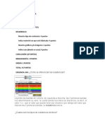 CRITERIOS DE EVALUACIÓN Trabajo de Resistencia