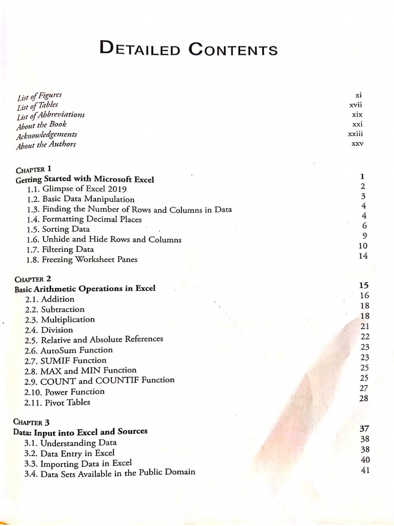 The Basic Computational Techniques For Data Analysis | PDF