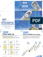 Catálogo general dinamómetros TECNIMETAL 2010