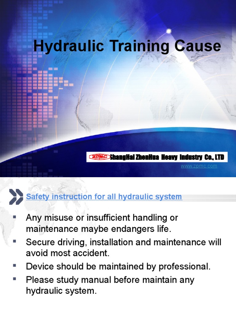 Hydraulic Training PDF