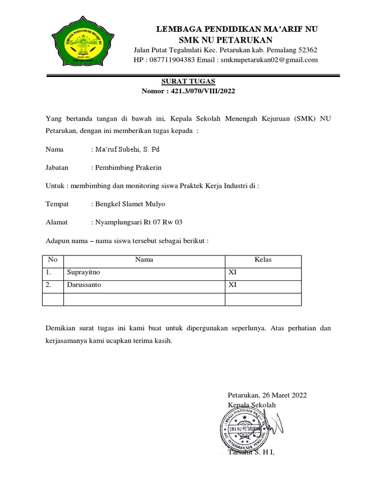 surat-tugas-pembimbing-pdf