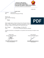 Surat Permohonan Peminjaman Ruang SMAN 10