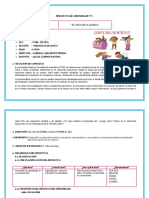 Proyecto de Aprendizaje Psicomotricidad