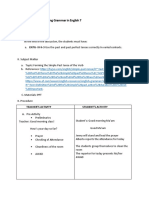 Forming Simple Past Tense Verbs