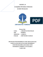 Keterampilan Berbahasa Indonesia Kode Pdgk4101 Modul 8 PDF Free