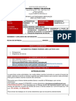 Guía de Estadística Grado 4 Primer Período 2021