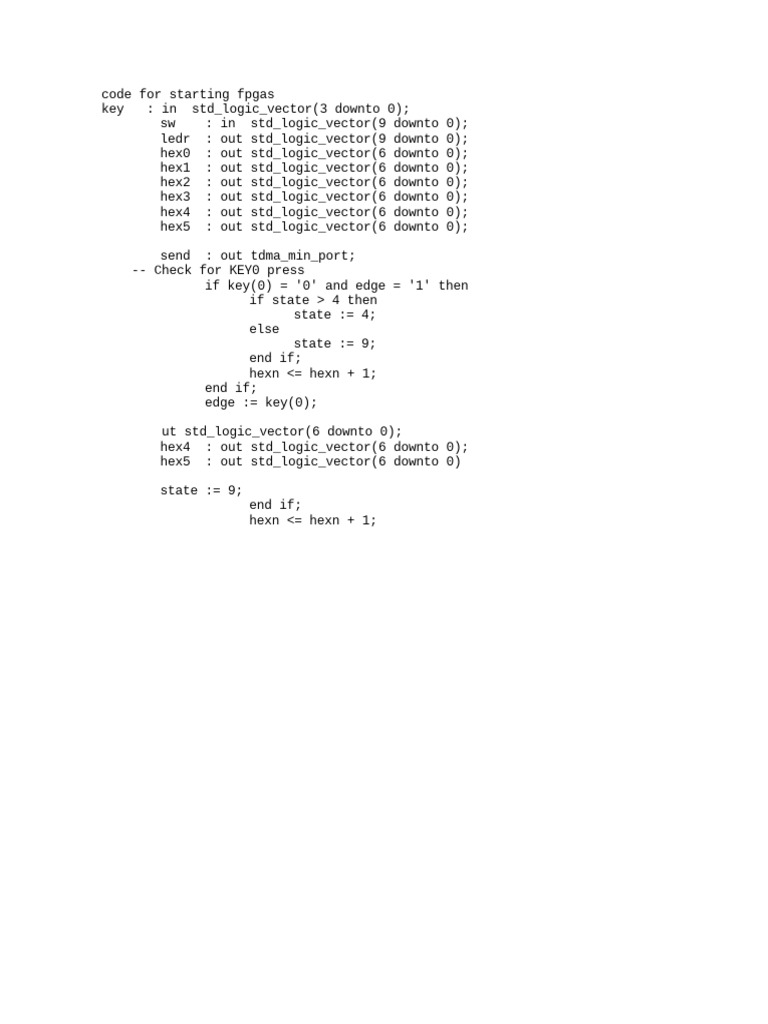 Hi Hu VHDL PDF