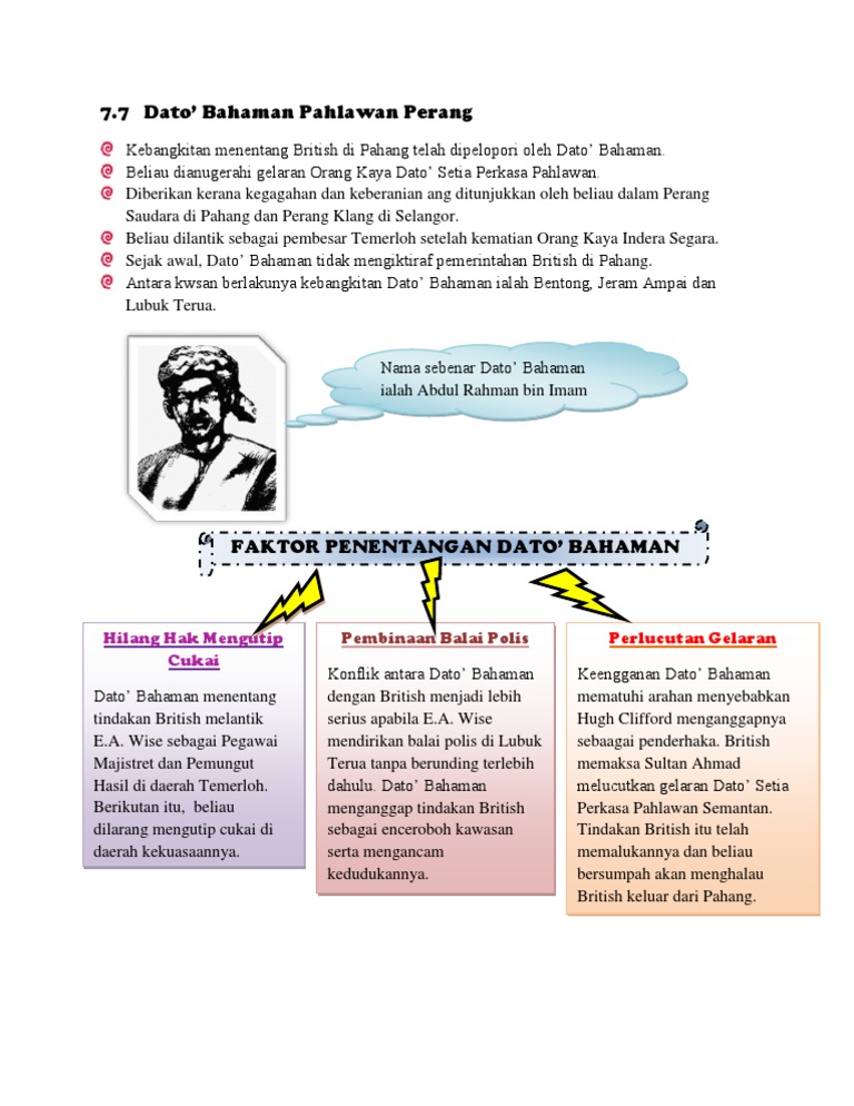 Nota Sejarah 7 7 Pdf