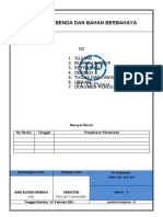 Ppre-Hse-Sop-029 Benda Dan Bahan Berbahaya