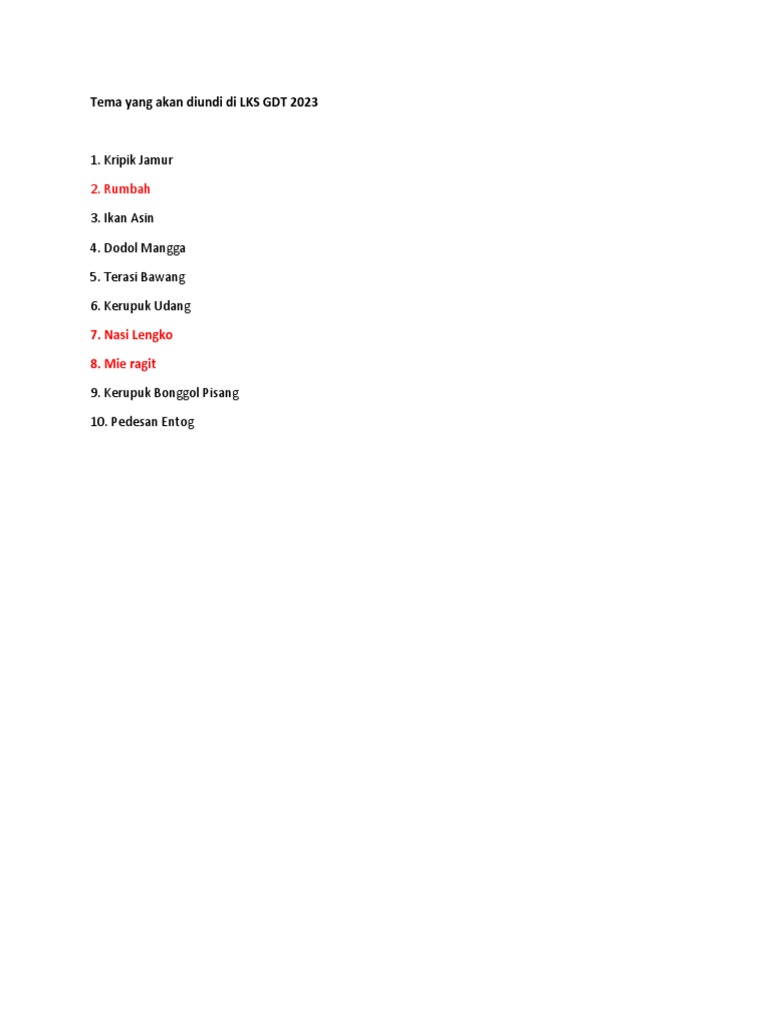 Tema Lks Gdt 2023 Smk Teladan Pdf