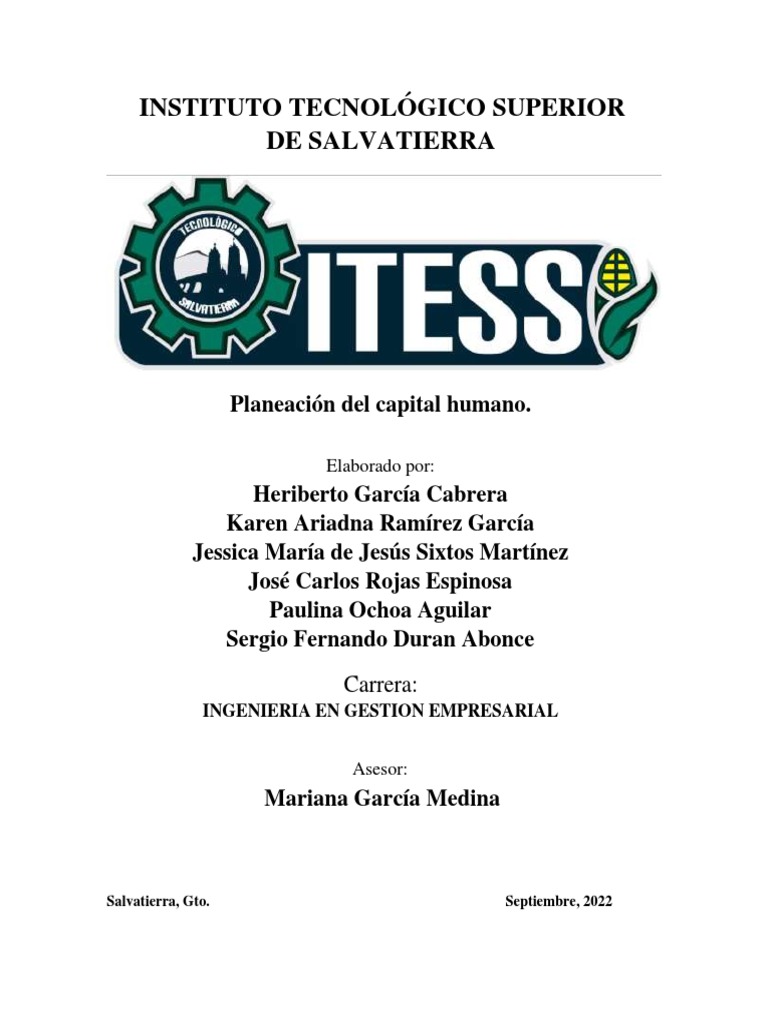 Planeación Del Capital Humano | PDF | Calidad (comercial) | México