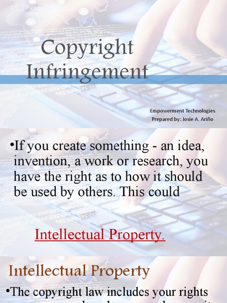 Copyright Infringement | PDF | Fair Use | Copyright