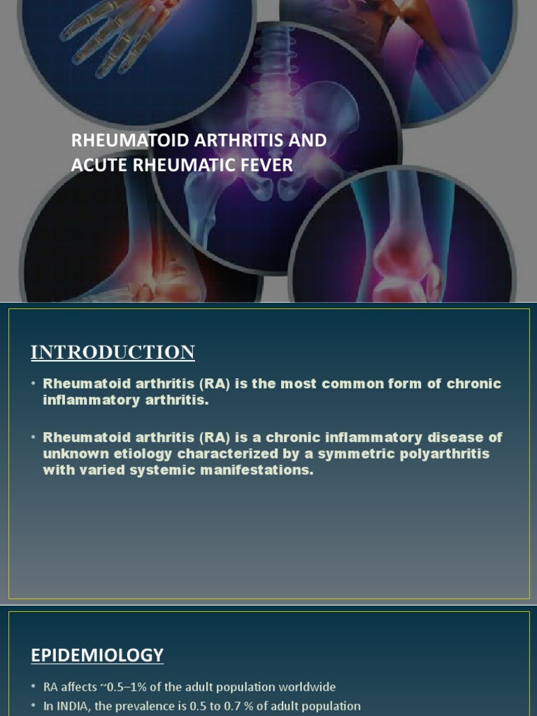 Rheumatoid Arthritis and Acute Rheumatic Fever | PDF | T Cell ...