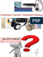 PENGARUH GEDGET TERHADAP REMAJA (Sma)