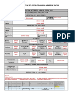 Formato N° 1 - Solicitud Requerimiento de BD v3