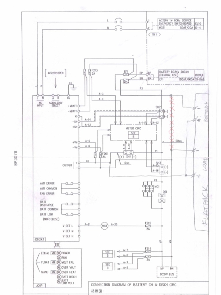 Connection Diagram of Battery Charger | PDF