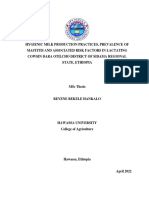 Animal Production MSC Thesis BEYENE - BEKELE - HANKALO - MScTHESIS - ARSc - ANIMAL - PRODUCTION