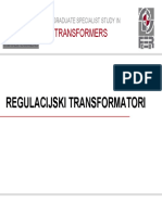 Regulacijski Transformatori