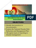 Documentation in Disaster Management PDF