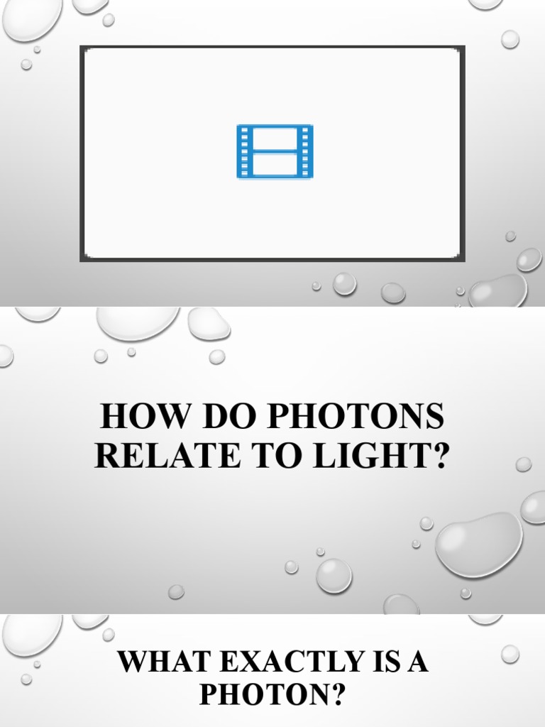 How Do Photons Relate To Light PDF Ultraviolet Photon