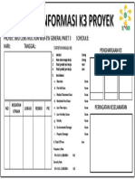 Papan Informasi K3 - WUR