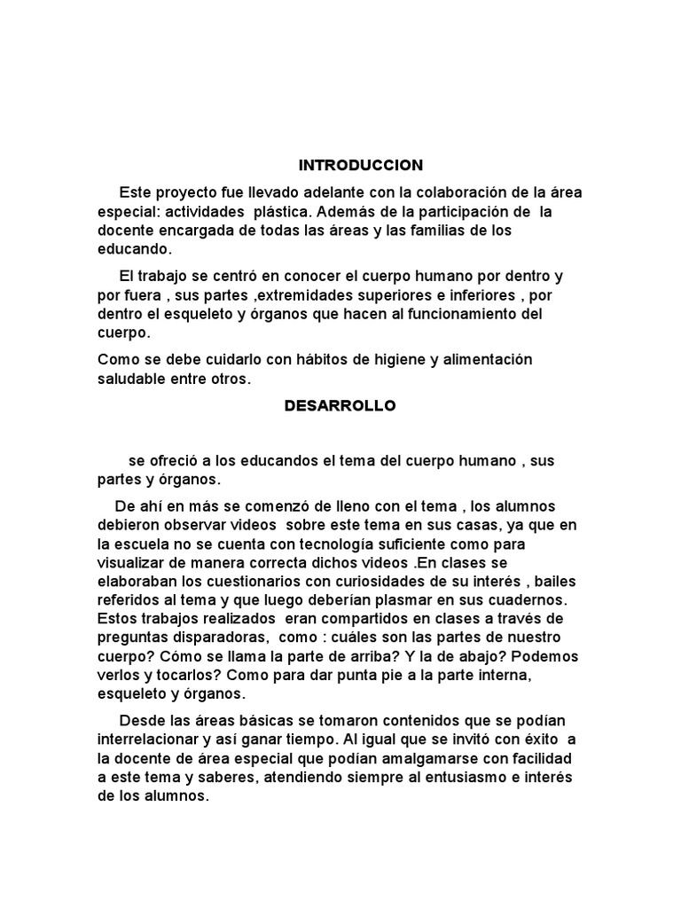 Informe de Feria 1er | PDF