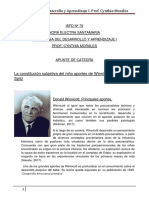 La Constitución Subjetiva Del Niño. Apunte de Catedra