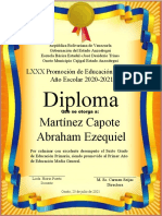 Diploma educación inicial Onoto