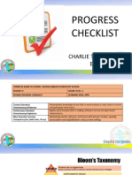 Progress Checklist