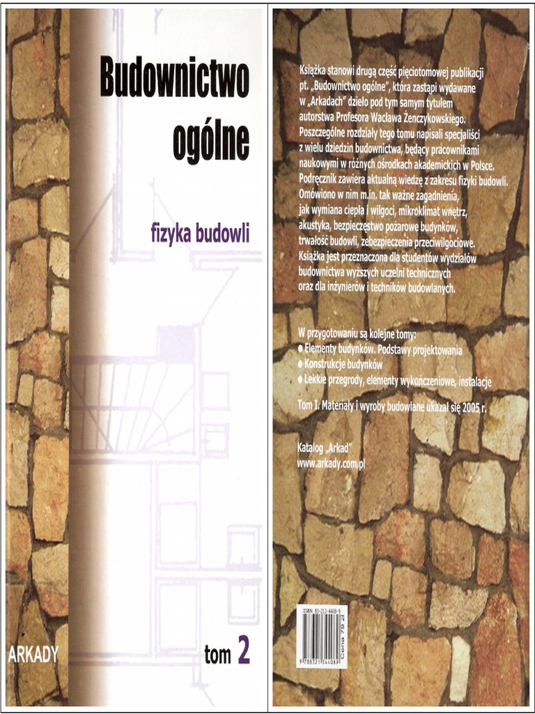 Budownictwo Ogólne - Tom 2 - Fizyka Budowli | PDF