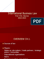 International Business Law - INTRODUCTION