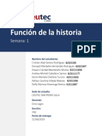 Funcion de La Historia