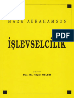 Mark Abrahamson - İşlevselcilik - Sebat Ofset-1990