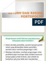 Aipo - Sesi 5 Risk Return Portopolio