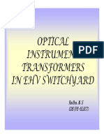 Optical Instrument Transformers For EHV SubstationsS 0910