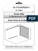 Installation Villa A Deplacement Lateral Avec Bras Et Invitation Seuil Acier - 7064 Installation Villa A Deplacement Lateral Bras Invitation