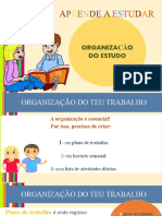 Aprende a organizar o teu estudo