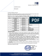 Surat Pemberitahuan Jadwal PAS Gasal 2021 - 2022