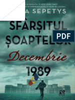 Ruta Sepetys Sfarsitul Soaptelor Decembrie 1989 2022