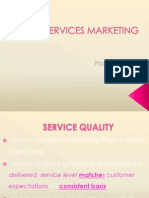 Services Marketing - Service Quality