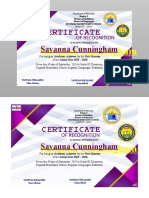 CERTIFICATES