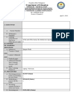 Science Lesson Plan on Quarter 3 Topics