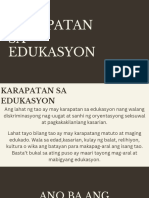 Prinsipyo 16: Karapatan Sa Edukasyon