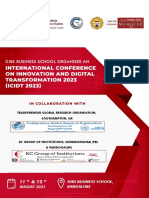 GIBS Business School Organizes ICIDT 2023: International Conference On Innovation and Digital Transformation - Top BSchool in Bangalore