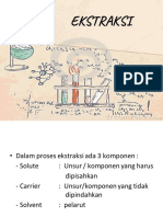 EKSTRAKSI ALAT DAN PROSES